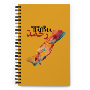 Respond with Rahma - Spiral notebook