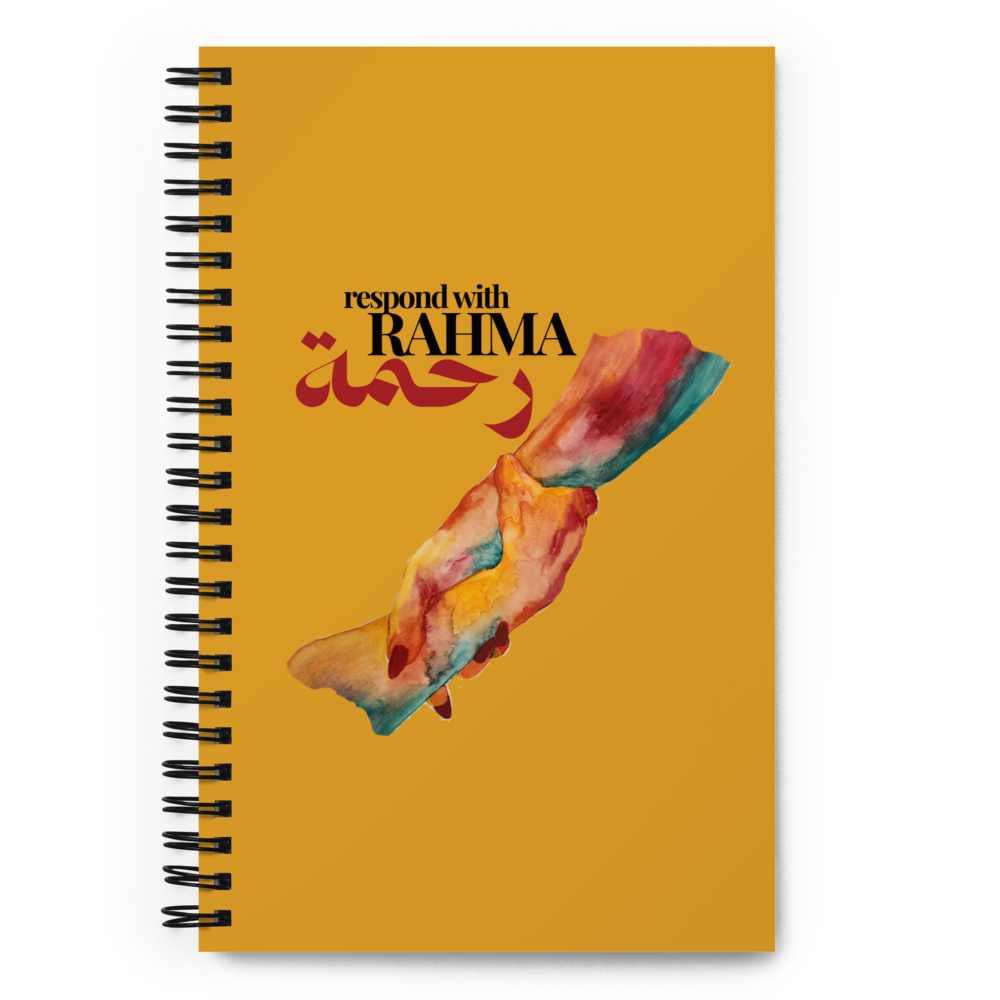 Respond with Rahma - Spiral notebook