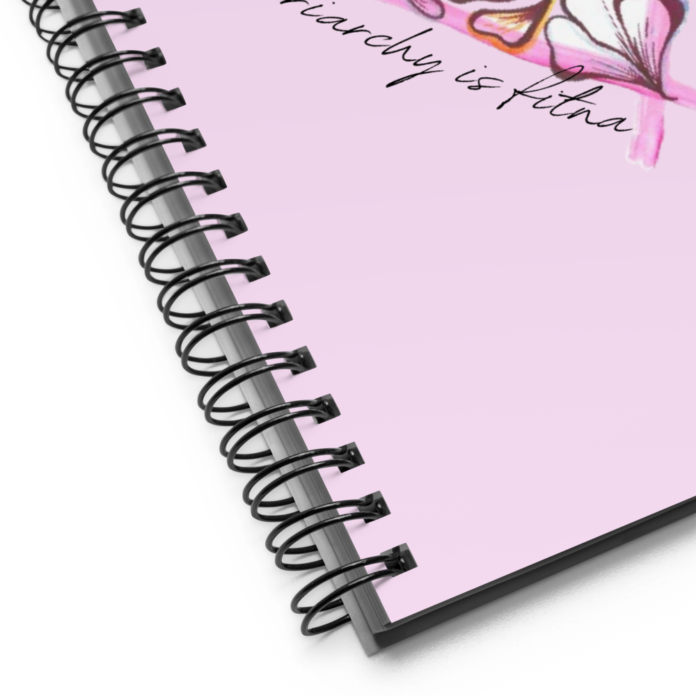 Patriarchy is Fitna - Spiral Notebook - Image 4