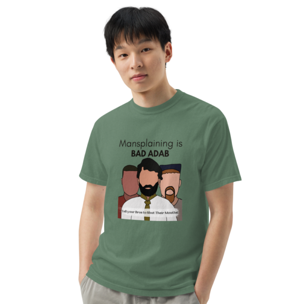 Mansplaining is Bad Adab - Short Sleeve T-Shirt