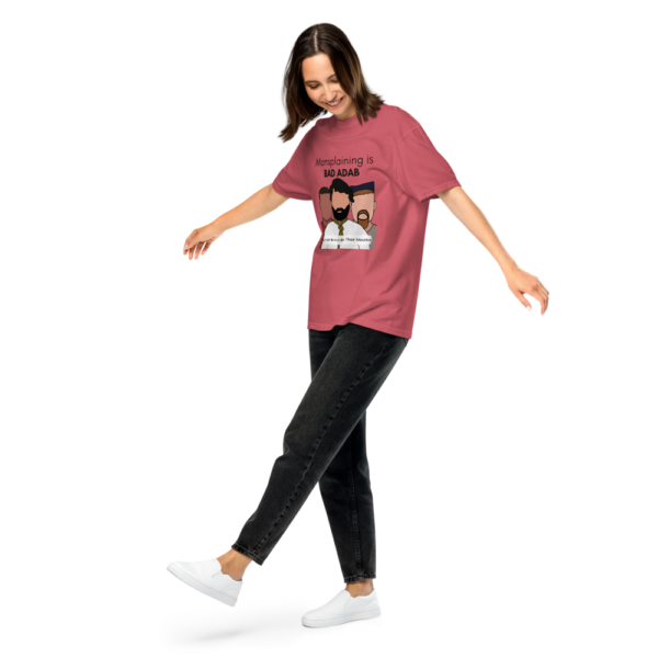Mansplaining is Bad Adab - Short Sleeve T-Shirt - Image 3