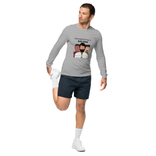 Mansplaining is Bad Adab - Long Sleeve T-Shirt