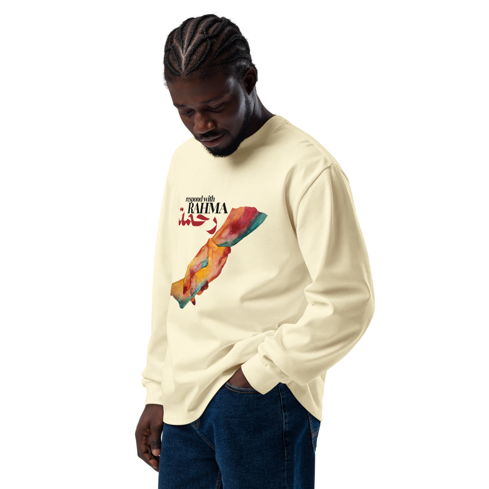 Respond with Rahma - Long Sleeve T-Shirt - Image 2
