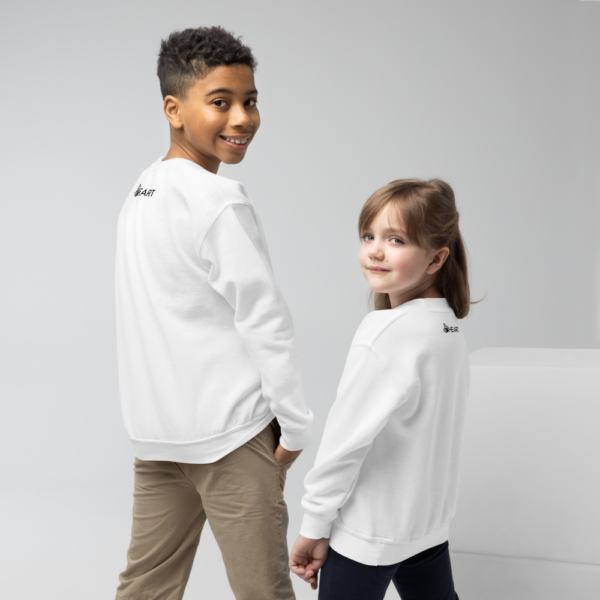 Consent is Fard - Youth Crewneck Sweatshirt - Image 3
