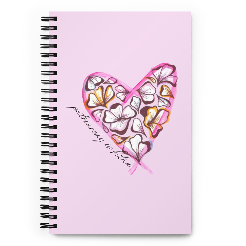 Patriarchy is Fitna - Spiral Notebook