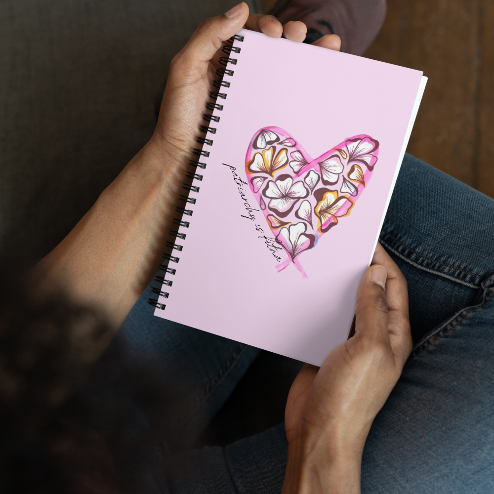Patriarchy is Fitna - Spiral Notebook - Image 2
