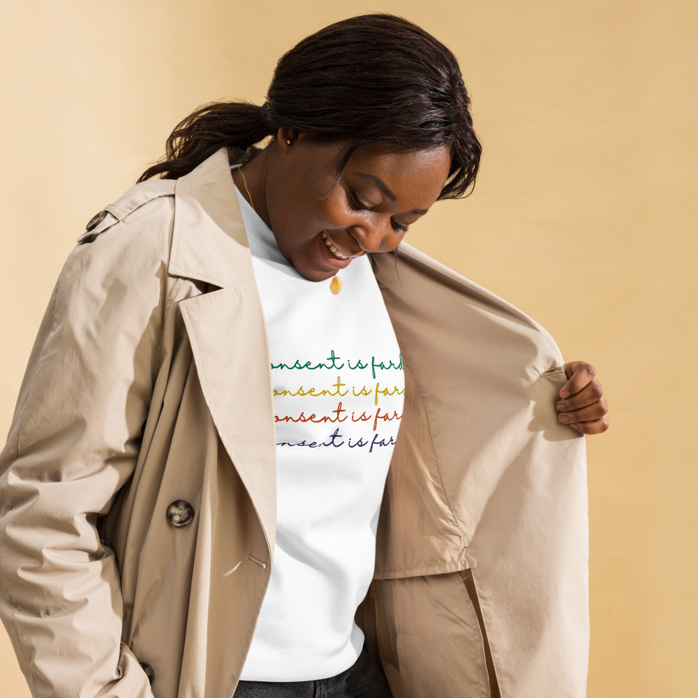 Consent is Fard - Adult Crewneck Sweatshirt - Image 2